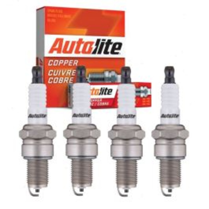 4 pc Autolite Copper Core Spark Plugs for 1983 Lada 1300