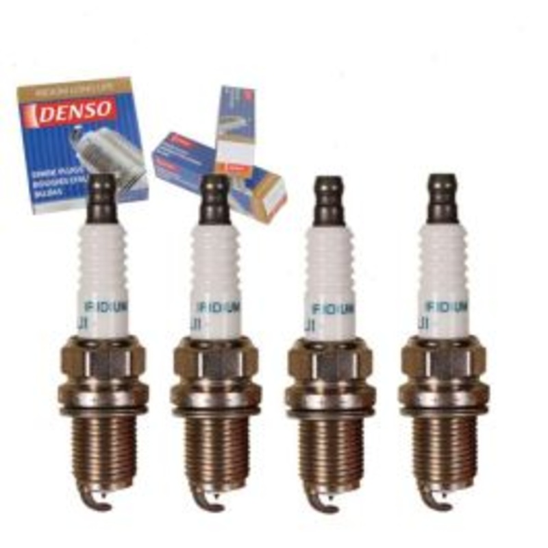 4 pc DENSO Iridium Long Life Spark Plugs for 1990-2009 Subaru Legacy 2.2L 2.5L H4