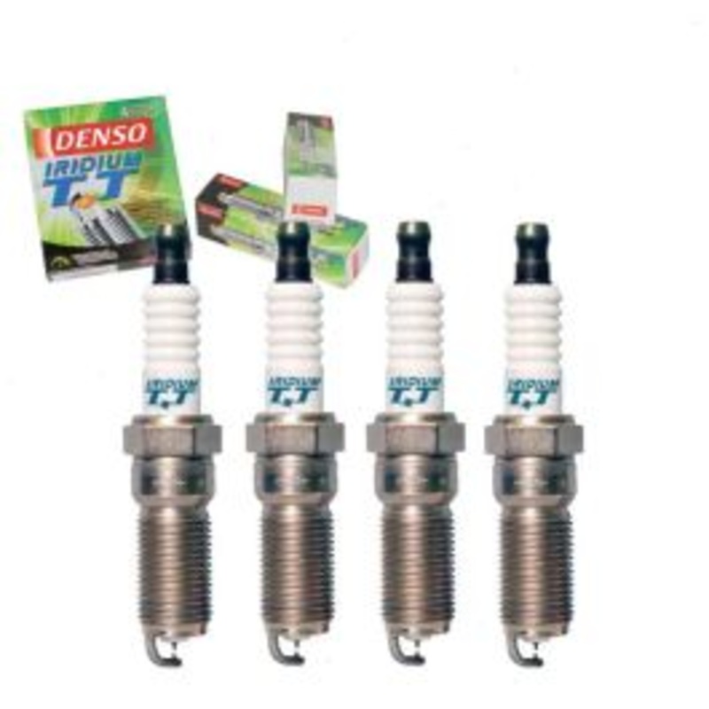 4 pc DENSO Iridium TT Spark Plugs for 1995-1996 Ford Contour 2.0L L4