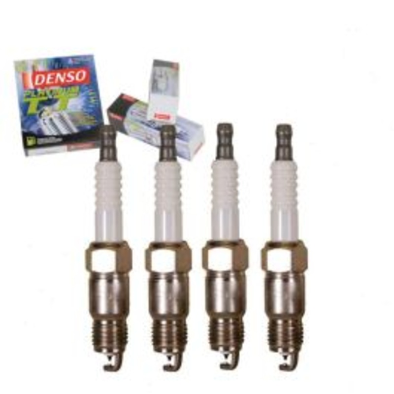4 pc DENSO Platinum TT Spark Plugs for 1980-1991 Buick Skylark 2.5L L4