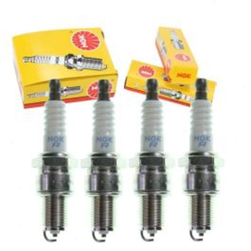 4 pc NGK Standard Spark Plugs for 1989 Isuzu Amigo 2.3L L4