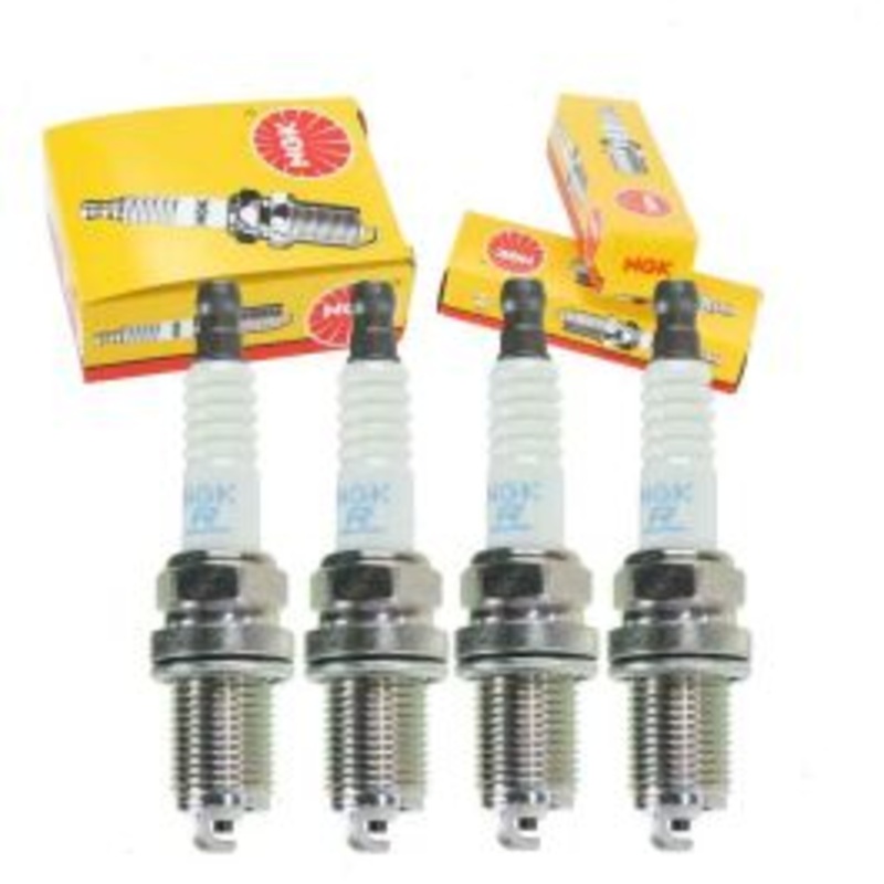 4 pc NGK Standard Spark Plugs for 1991-1996 Mercury Tracer 1.8L L4