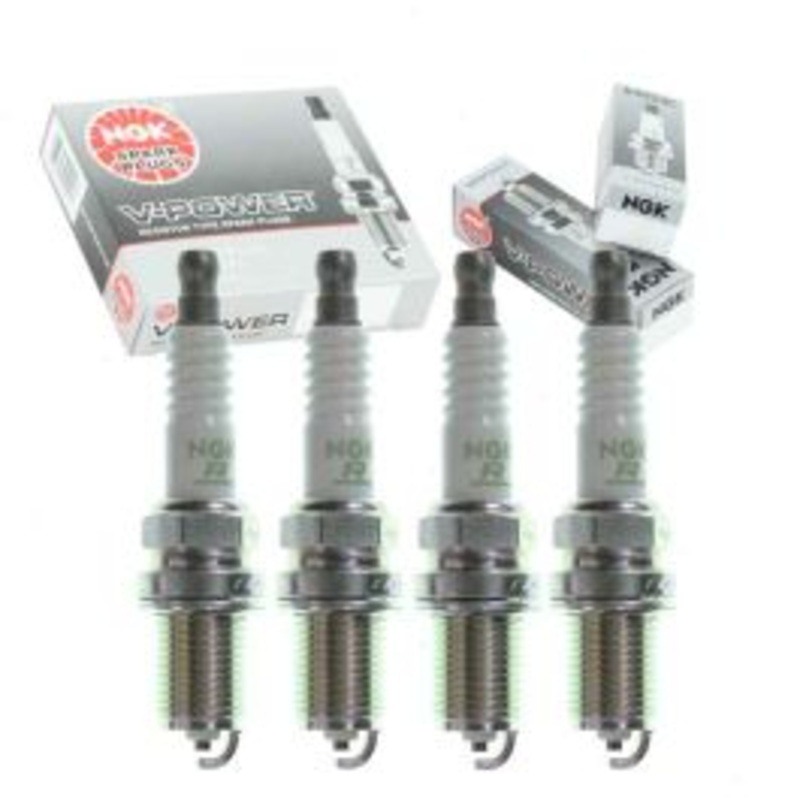 4 pc NGK V-Power Spark Plugs for 1997-2008 Hyundai Tiburon 1.8L 2.0L L4