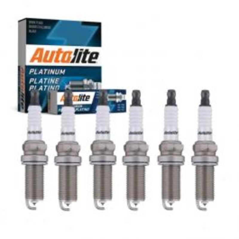 6 pc Autolite Platinum Spark Plug for 2009-2010 BMW 328i xDrive