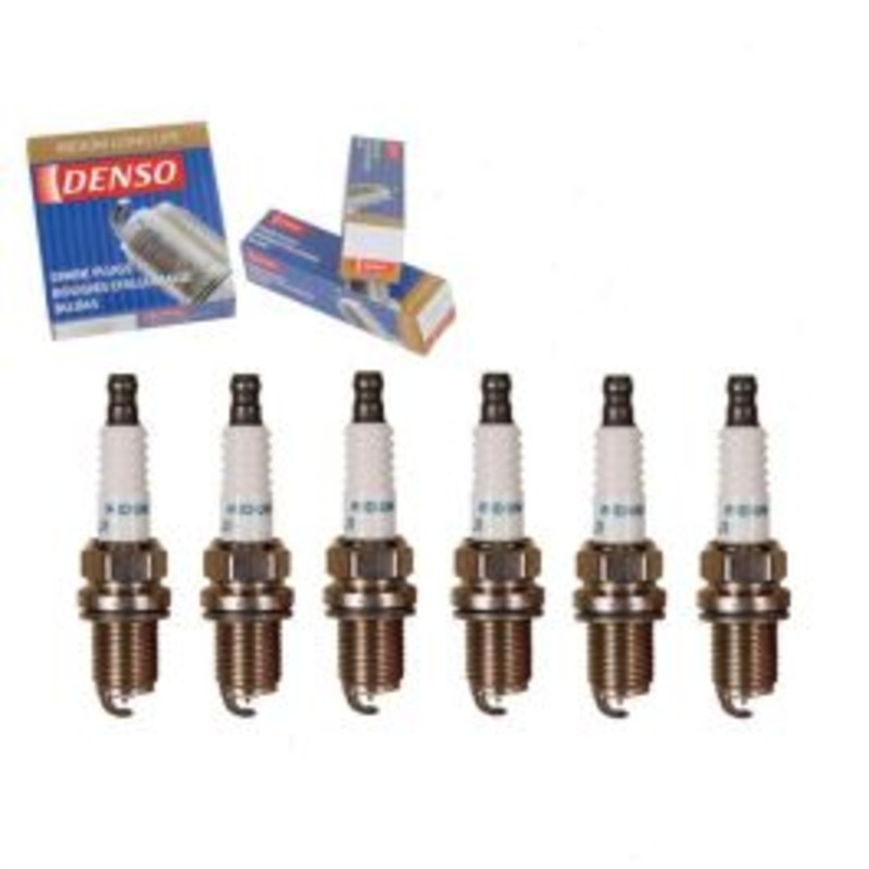 6 pc DENSO Iridium Long Life Spark Plugs for 2004 Nissan Frontier 3.3L V6