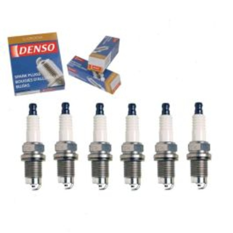 6 pc DENSO Standard U-Groove Spark Plugs for 2002-2005 Volkswagen Golf 2.8L V6