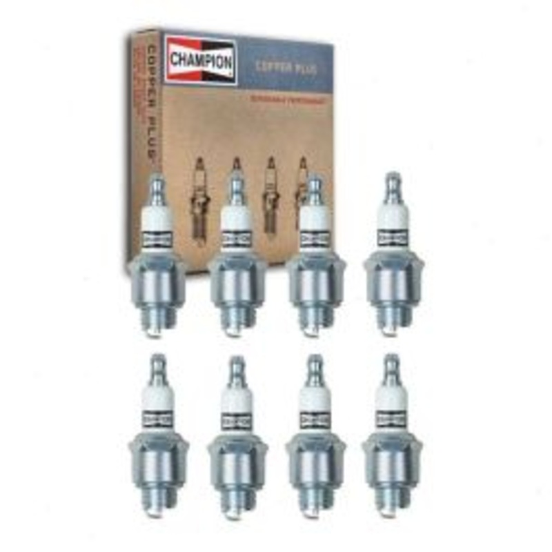 8 pc Champion Copper Plus 861 J19LM Spark Plugs