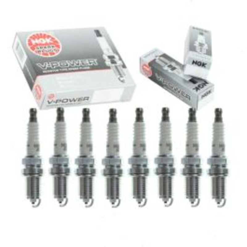 8 pc NGK V-Power Spark Plugs for 1993-1996 Jeep Grand Cherokee 5.2L V8