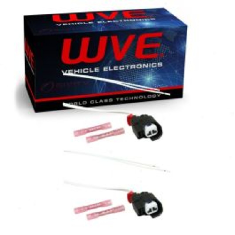 2 pc Wells WVE Rear ABS Wheel Speed Sensor Connectors for 2002-2015 Jeep Liberty Wrangler