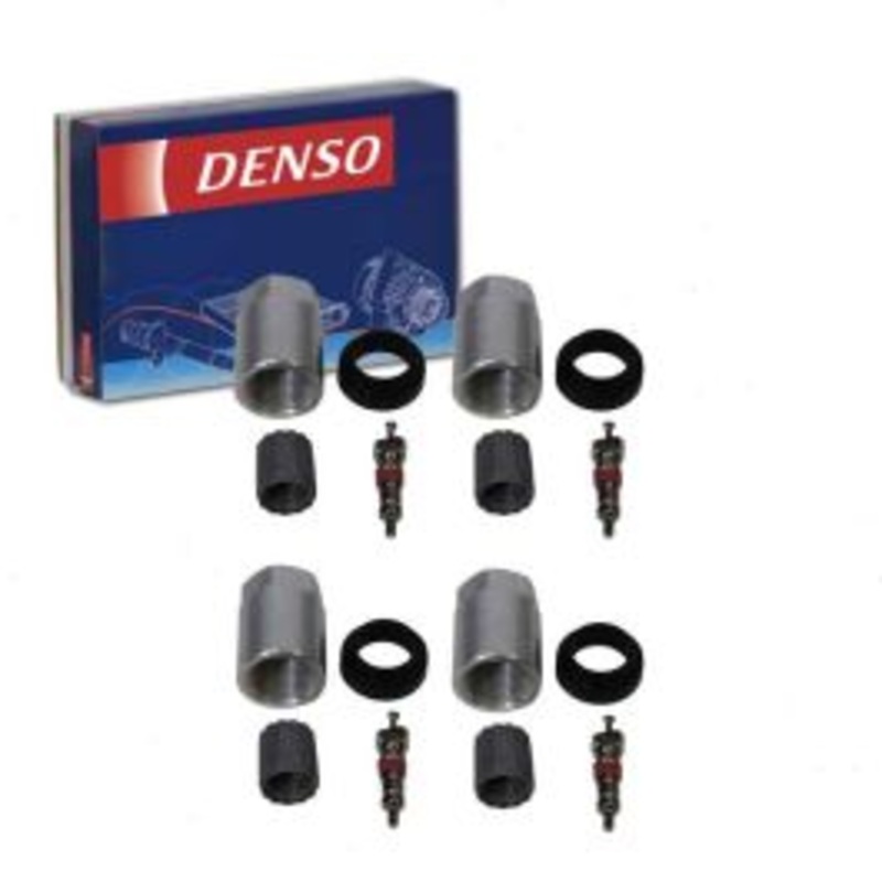 4 pc DENSO TPMS Sensor Service Kits for 2006 Cadillac DTS