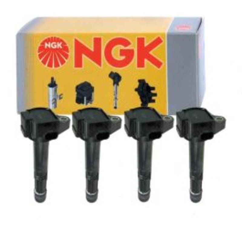 4 pc NGK Ignition Coils for 2015-2019 Honda CR-V 2.4L L4