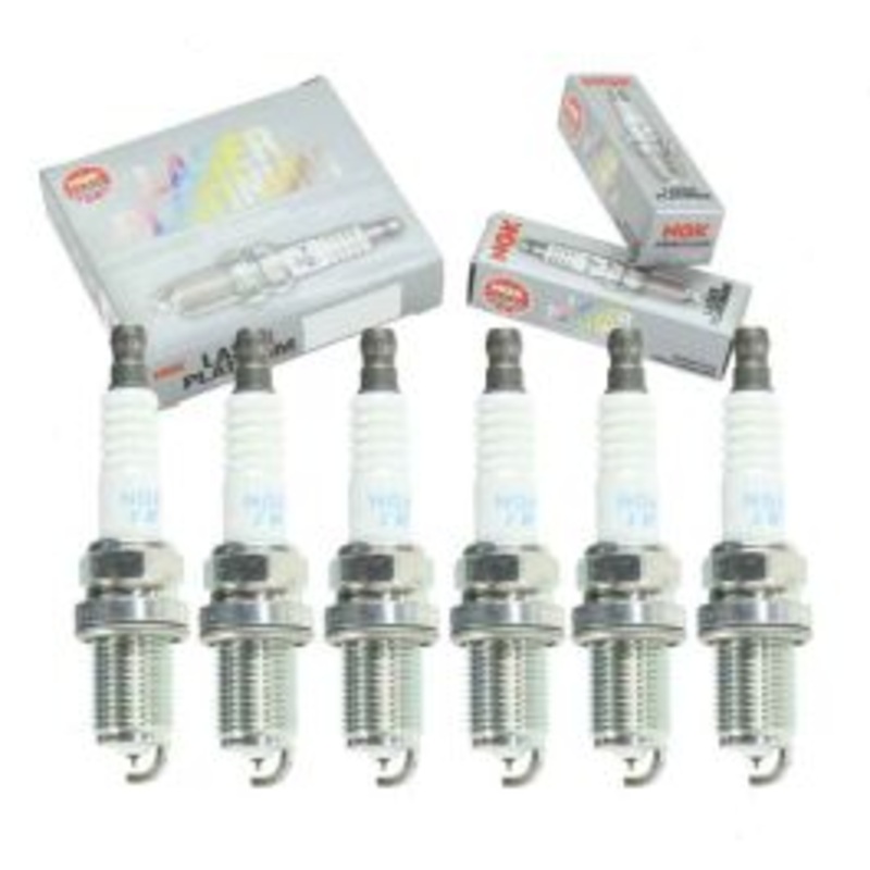 6 pc NGK Laser Platinum Spark Plugs for 2010-2012 BMW X3 3.0L L6
