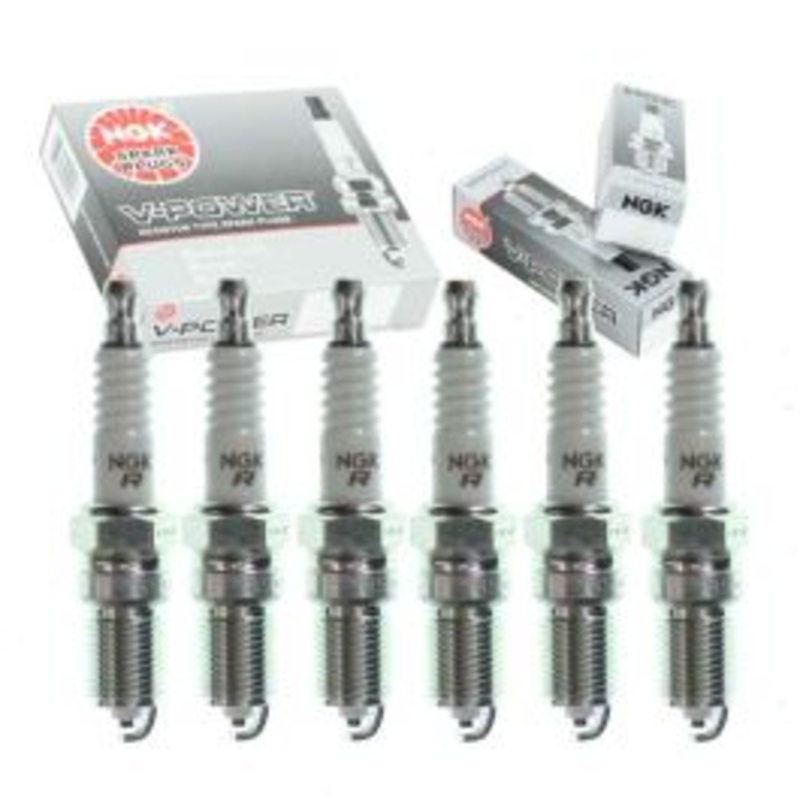 6 pc NGK V-Power Spark Plugs for 1986-1987 Buick Somerset 3.0L V6