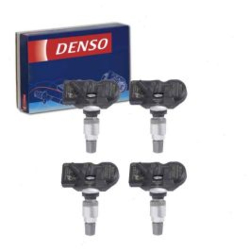 4 pc DENSO Tire Pressure Monitoring System Sensors for 2014 BMW 328d