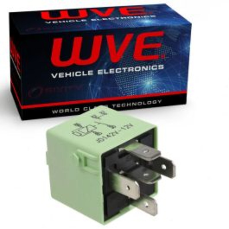 Wells WVE Fuel Injection Relay for 1991-2003 BMW 525i 530i 540i 740iL 840Ci 850Ci 850CSi 850i