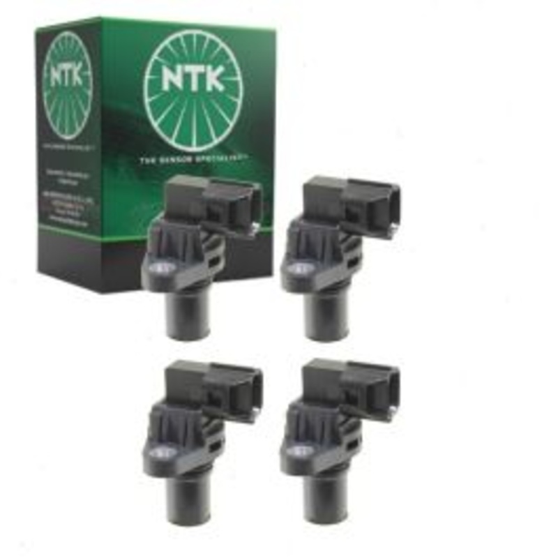 4 pc NTK Camshaft Position Sensors for 2014-2016 Subaru Impreza 2.0L 2.5L H4