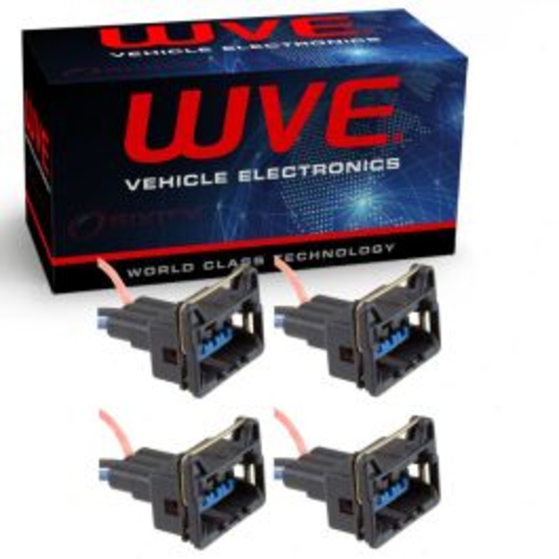 4 pc Wells WVE Camshaft Position Sensor Connectors for 2006 Volkswagen Phaeton 4.2L V8