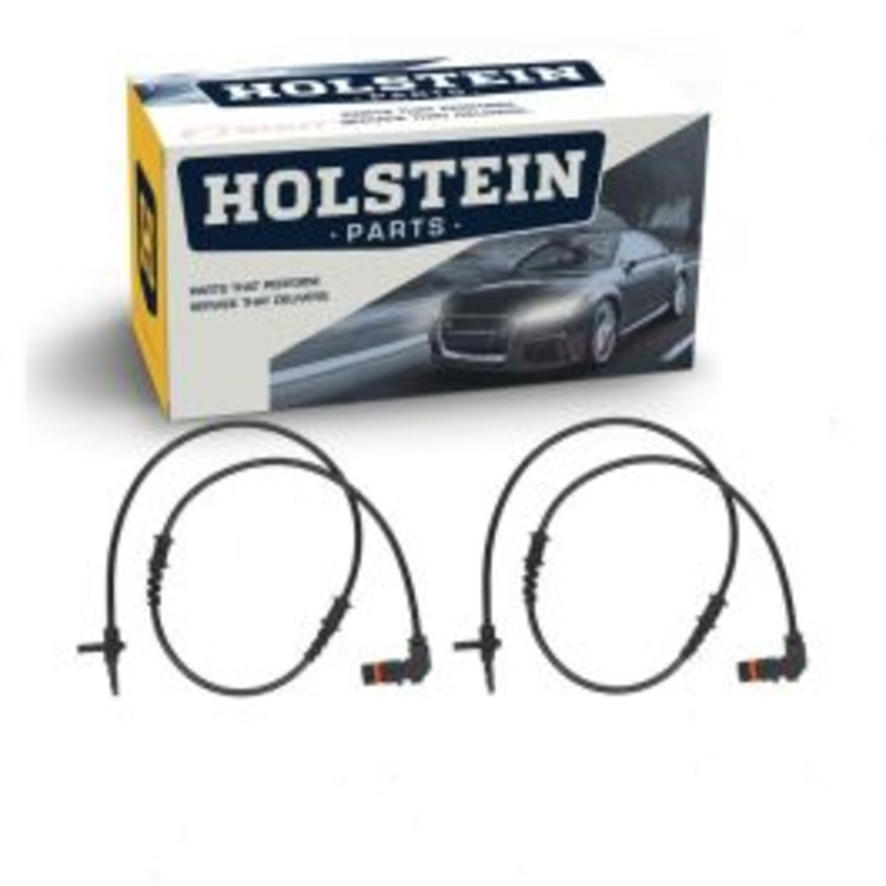 2 pc Holstein Front ABS Wheel Speed Sensors for 2014 Mercedes-Benz CLS63 AMG