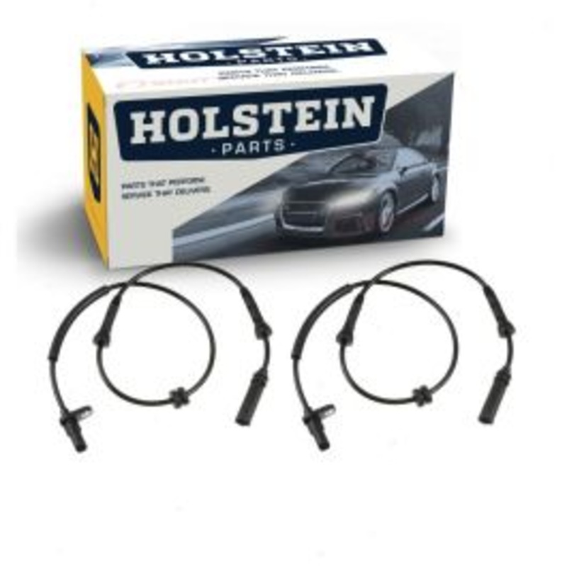 2 pc Holstein Front ABS Wheel Speed Sensors for 2016 BMW 340i xDrive