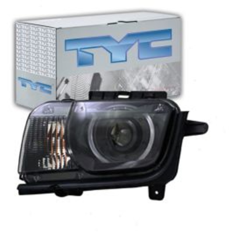 TYC Left Headlight Assembly for 2010-2015 Chevrolet Camaro
