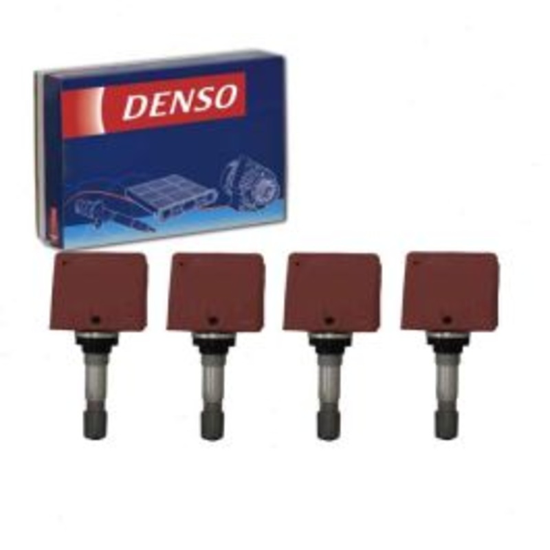 4 pc DENSO Tire Pressure Monitoring System Sensors for 2003-2004 Mitsubishi Montero Sport