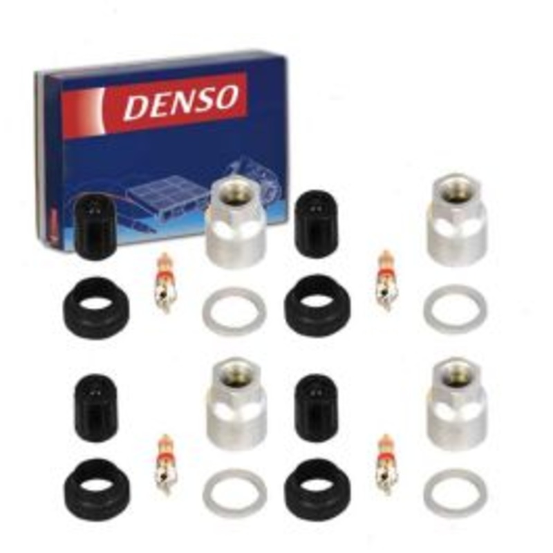 4 pc DENSO TPMS Sensor Service Kits for 2007-2014 Toyota Highlander