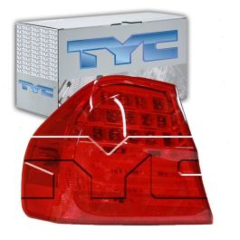 TYC Left Outer Tail Light Assembly for 2009-2011 BMW 328i xDrive