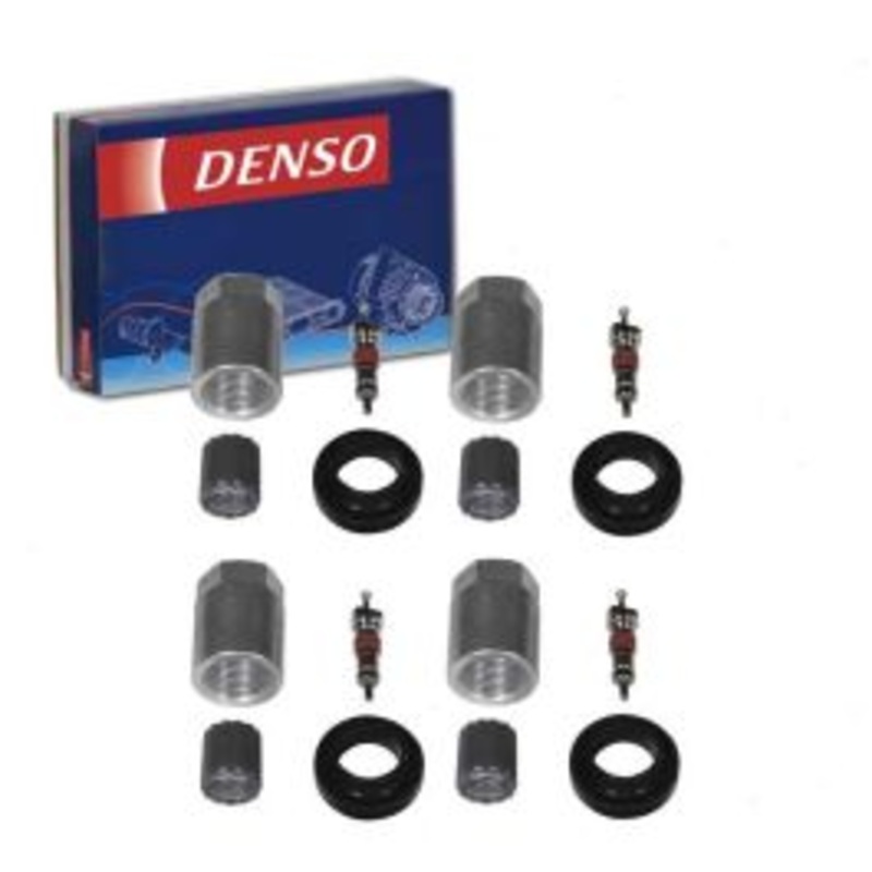 4 pc DENSO TPMS Sensor Service Kits for 2007-2012 Chevrolet Colorado