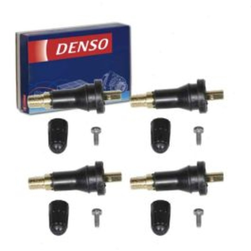 4 pc DENSO TPMS Sensor Service Kits for 2009-2010 Mazda Tribute