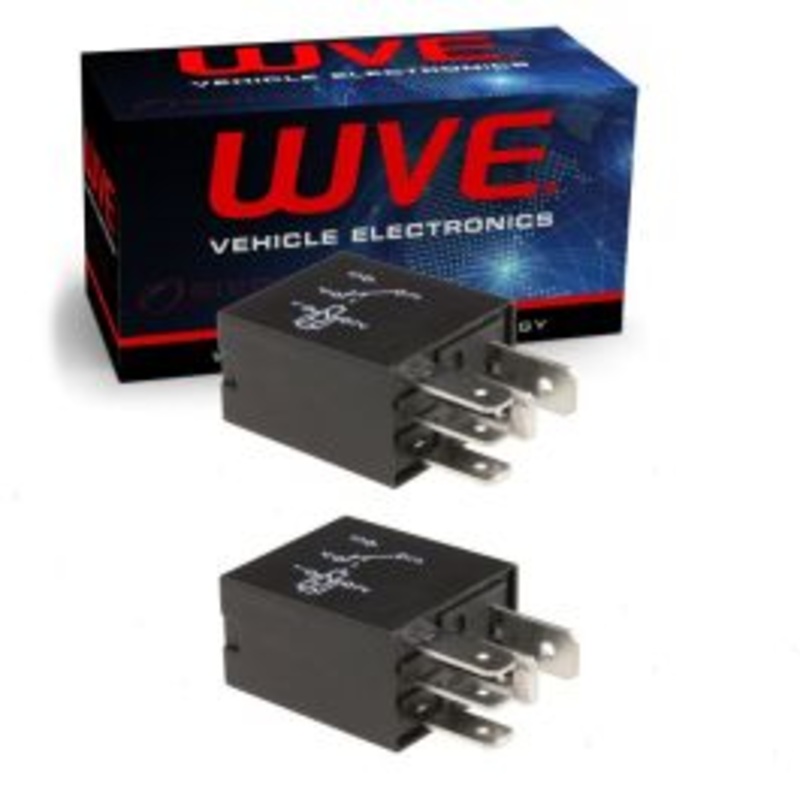 2 pc Wells WVE ABS Relay for 2004 Toyota Prius