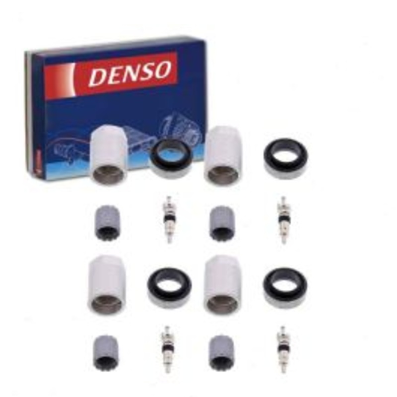 4 pc DENSO TPMS Sensor Service Kits for 2007-2012 Mazda CX-7