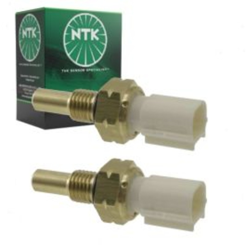 2 pc NTK Coolant Temperature Sensors for 2007-2013 Acura MDX 3.7L V6