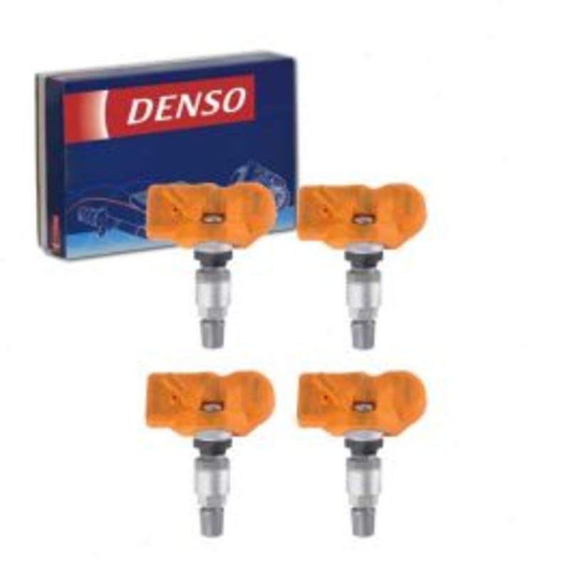 4 pc DENSO Tire Pressure Monitoring System Sensors for 2012-2014 BMW 640i