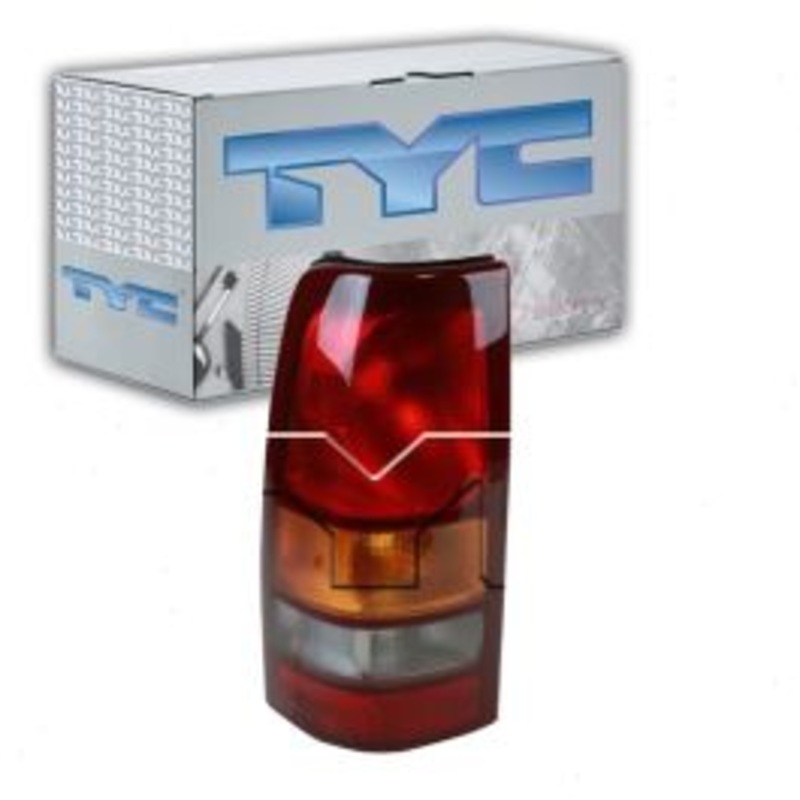 TYC Left Tail Light Lens for 1999-2004 GMC Sierra 2500