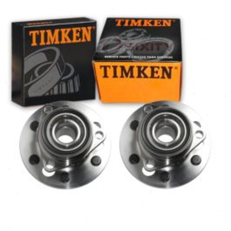 2 pc Timken Front Wheel Bearing Hub Assemblys for 1989-1991 Chevrolet V2500 Suburban