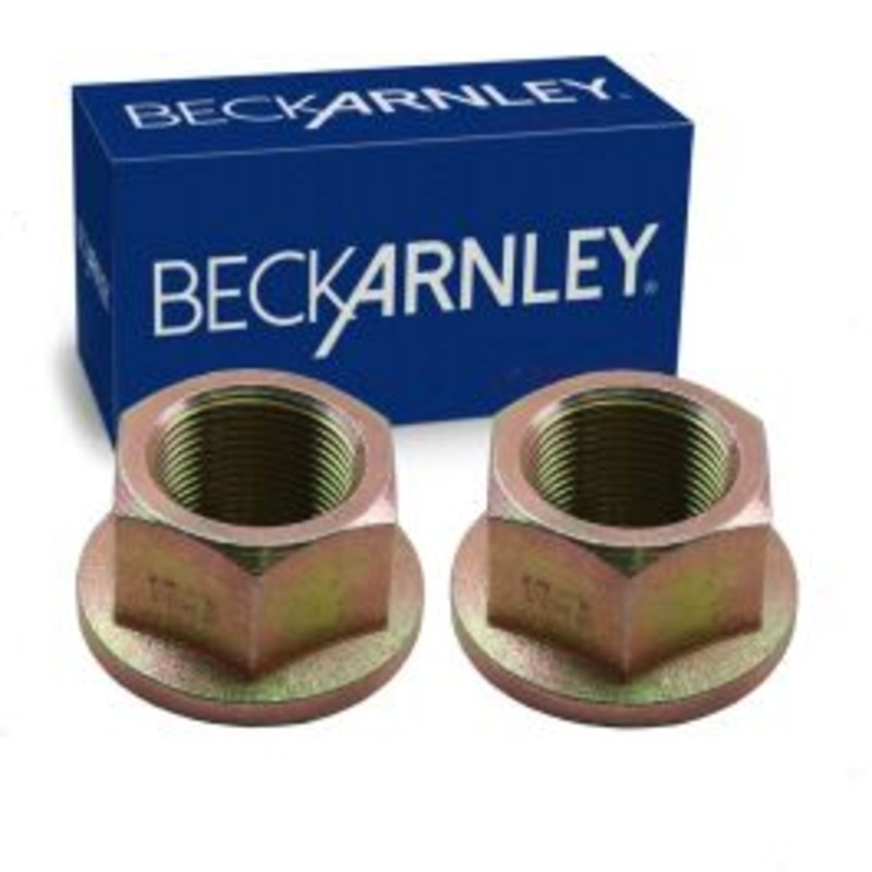 2 pc Beck/Arnley Front Axle Nuts for 2000-2001 Infiniti I30