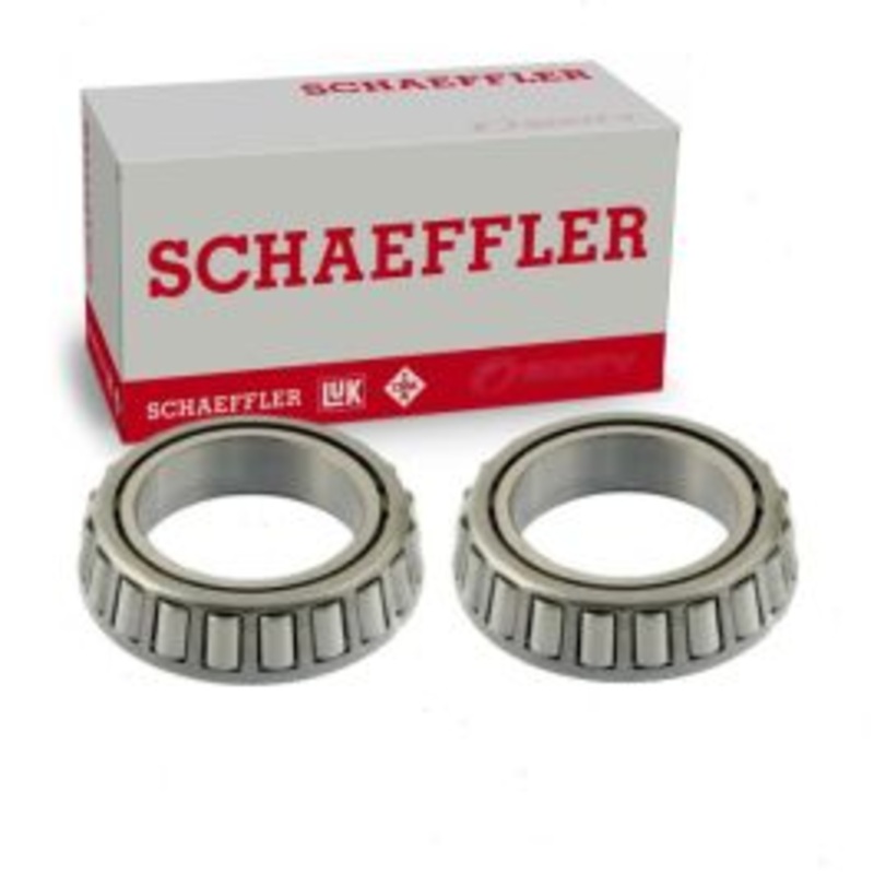 2 pc Schaeffler Front Inner Wheel Bearings for 1984-1993 Ford Mustang 2.3L 3.8L L4 V6