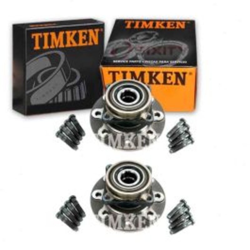 2 pc Timken Front Wheel Bearing Hub Assemblys for 1994-1999 Dodge Ram 2500