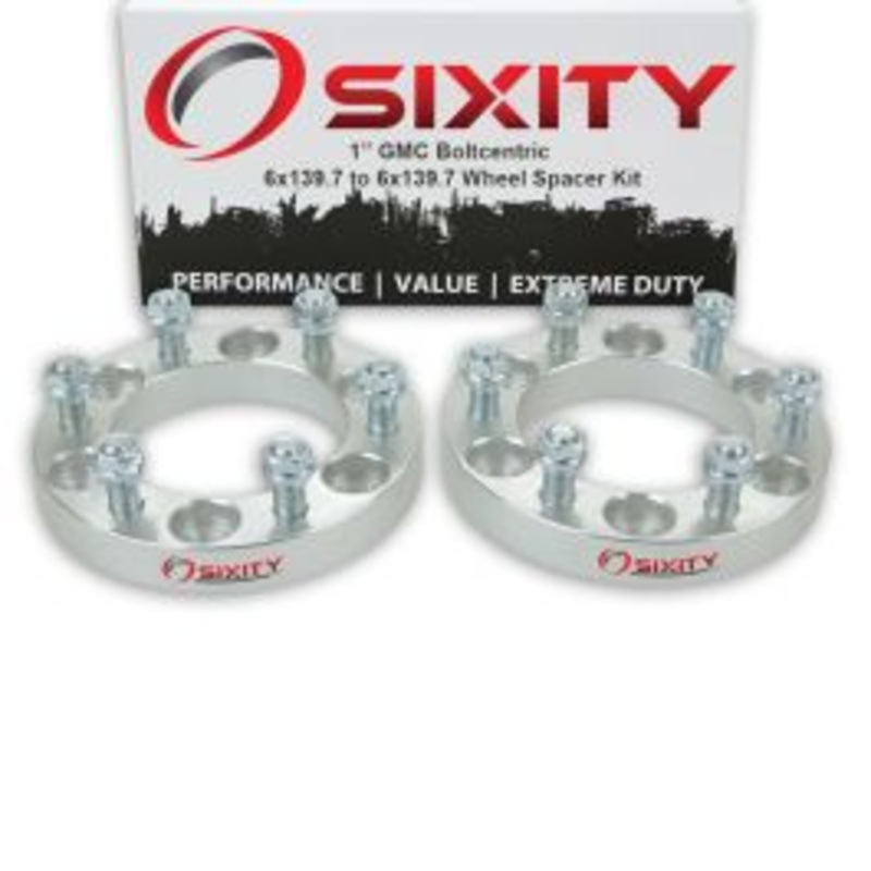 Sixity 2 pc 1" Thick Wheel Spacers - GMC Savana 1500 - 6x139.7mm