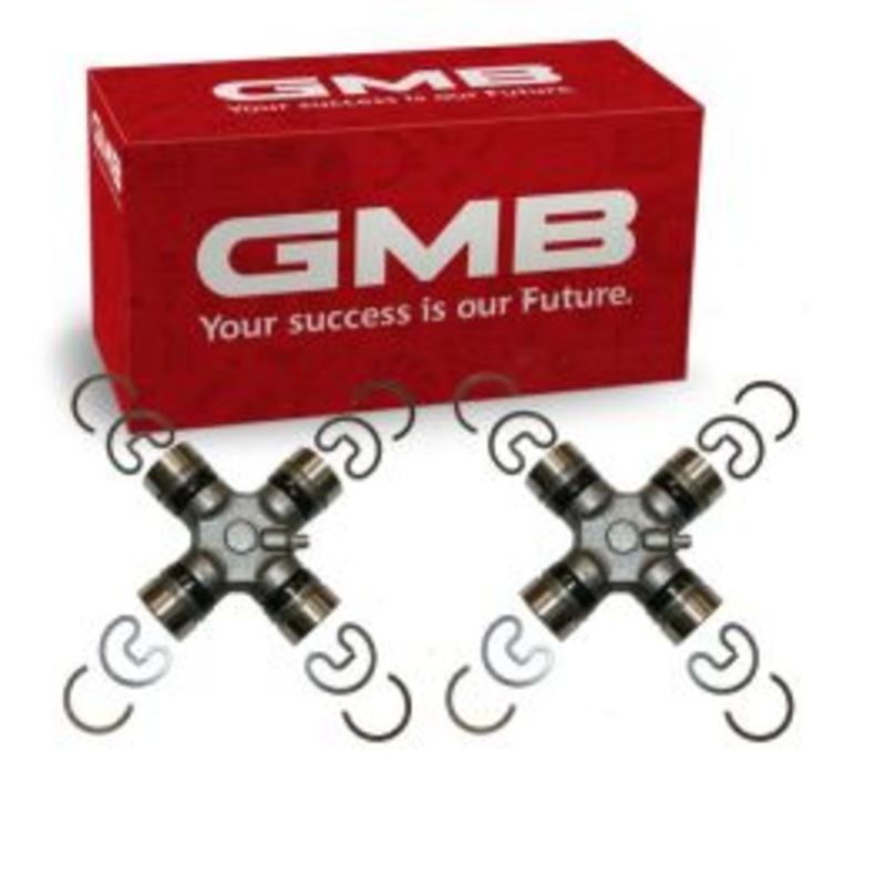 2 pc GMB Rear Shaft All Universal Joints for 1989 Ford E-250 Econoline Club Wagon