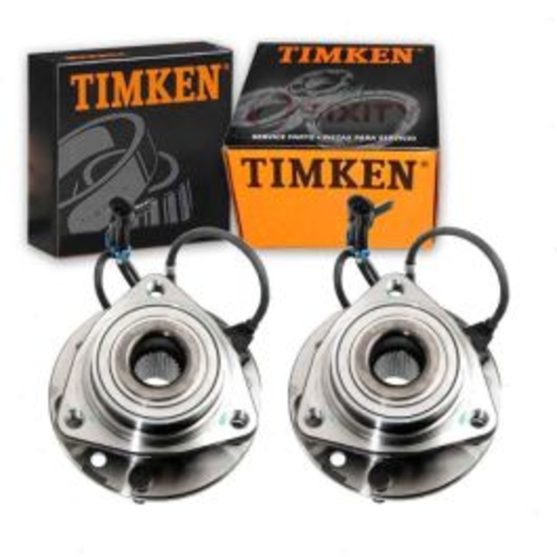 2 pc Timken Front Wheel Bearing Hub Assemblys for 1997-2004 GMC Sonoma