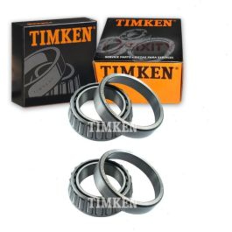 2 pc Timken Rear Outer Wheel Bearing and Race Sets for 1996-2018 Chevrolet Express 2500