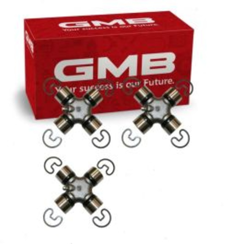 3 pc GMB Front Shaft All Universal Joints for 1974-1983 Jeep Cherokee