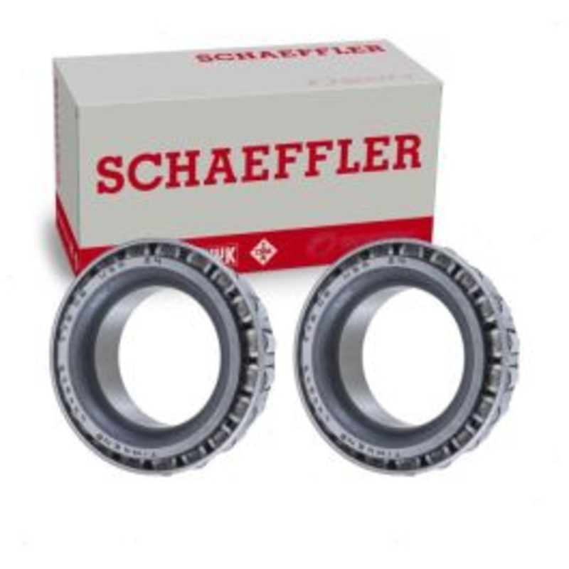 2 pc Schaeffler Front Inner Wheel Bearings for 1964-1966 Ford Mustang 2.8L 3.3L L6