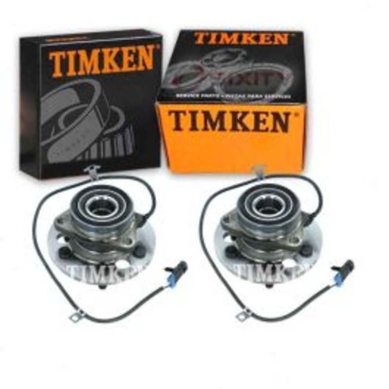2 pc Timken Front Right Wheel Bearing Hub Assemblys for 1999-2000 Cadillac Escalade