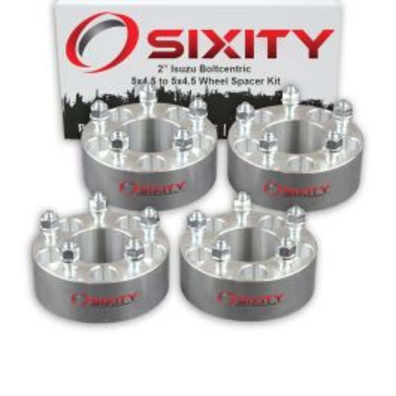 Sixity 4 pc 2" Thick Wheel Spacers - Isuzu Oasis - 5x4.5