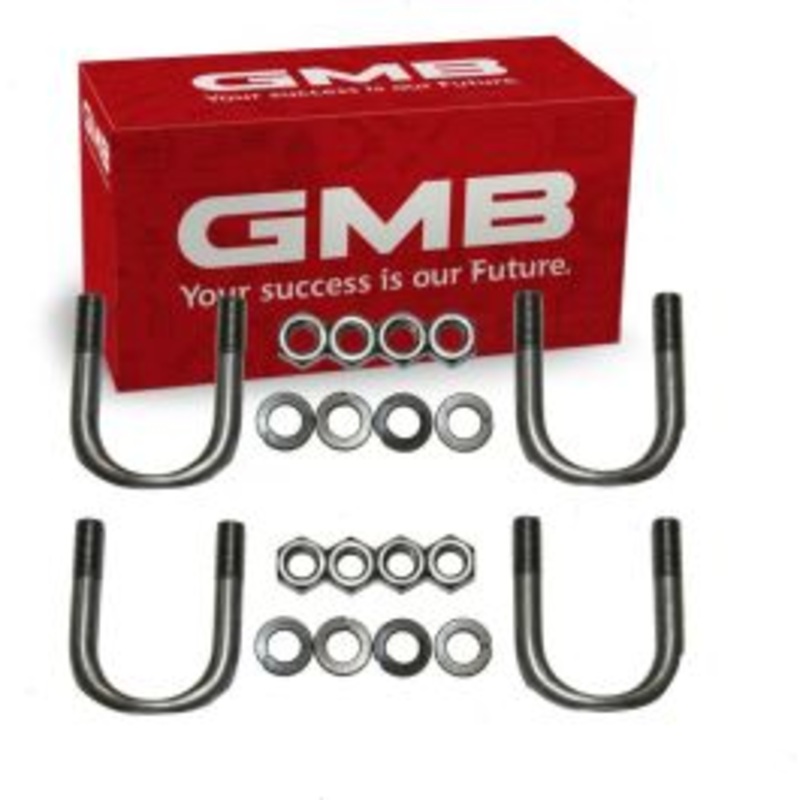 2 pc GMB Front Shaft All Universal Joint U-Bolt Kit for 1967 Chevrolet K20 Panel