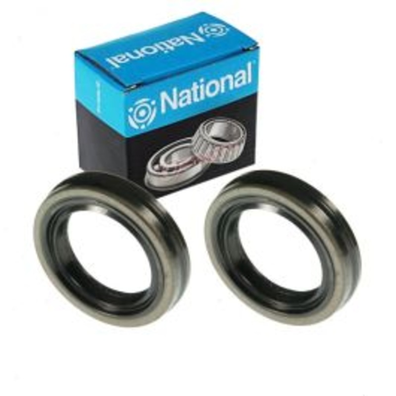 2 pc National Rear Wheel Seals for 1973-1976 Chevrolet Laguna