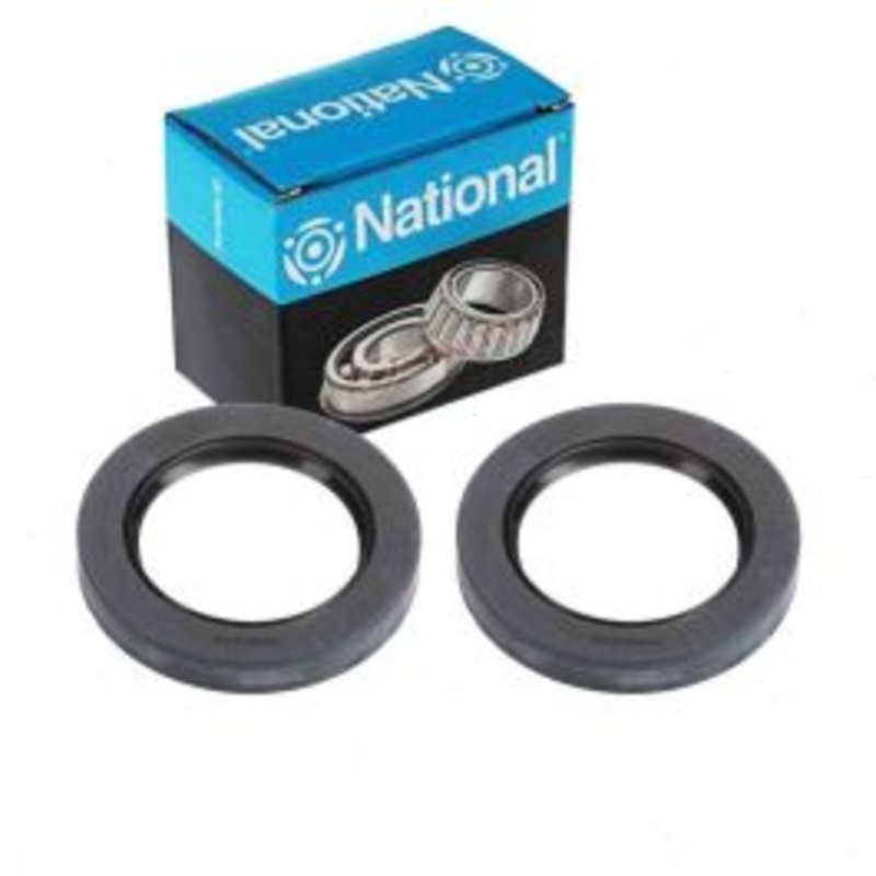 2 pc National Rear Outer Wheel Seals for 1984-1987 Isuzu Trooper