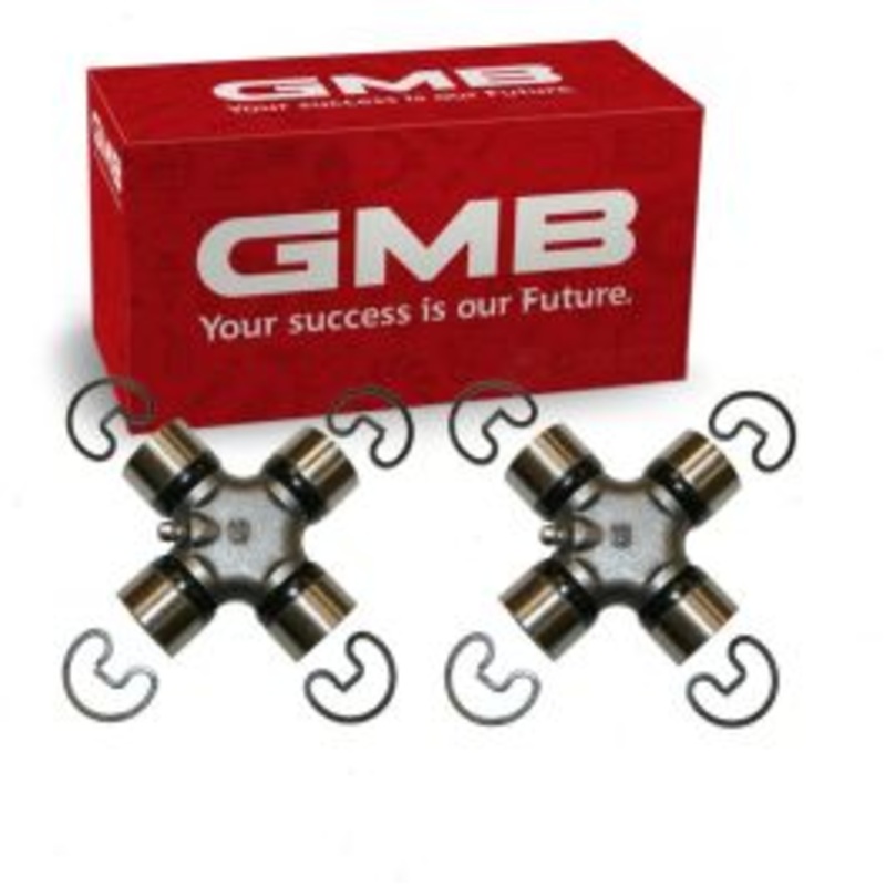2 pc GMB Front Shaft All Universal Joints for 1966-1973 Jeep Wagoneer